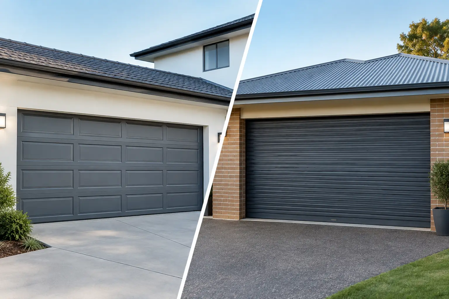 Sectional Versus Roller Garage Doors Compared
